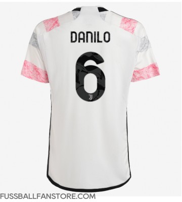 Juventus Danilo Luiz #6 Replik Auswärtstrikot 2023-24 Kurzarm
